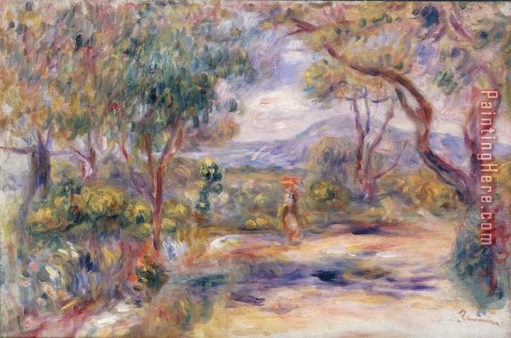 Pierre Auguste Renoir Paysage a Cannes